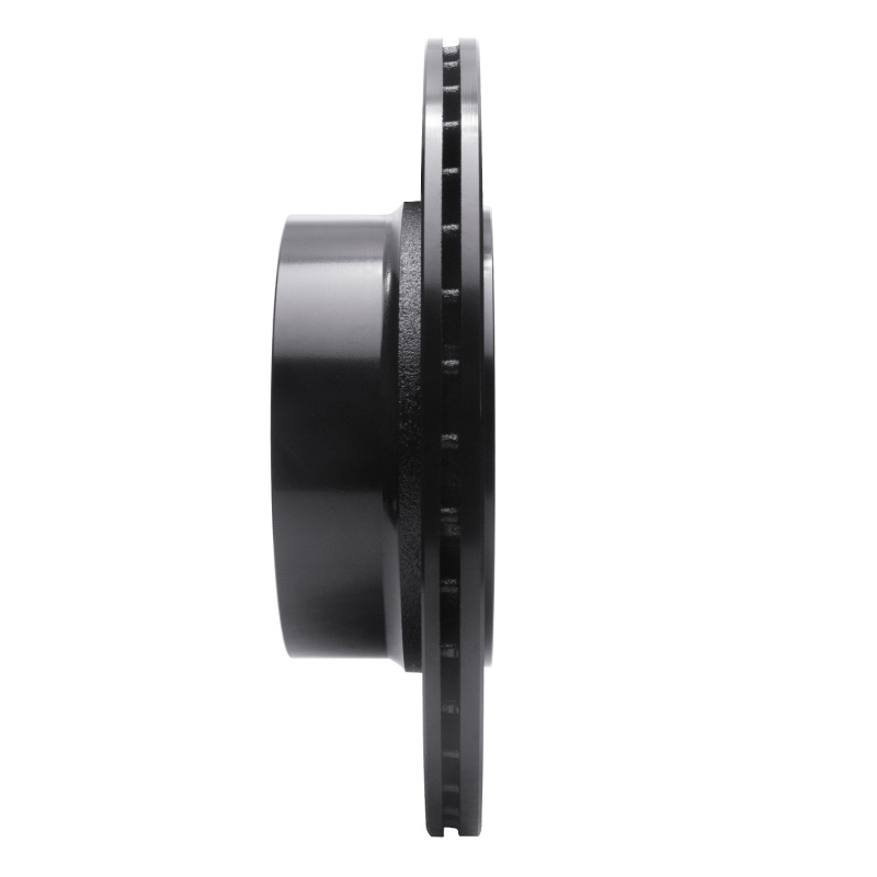 BMW Z4 Brake Rotor (1) - Rear Right - R1 Concepts - Drilled & Slotted - Black - `03-`08